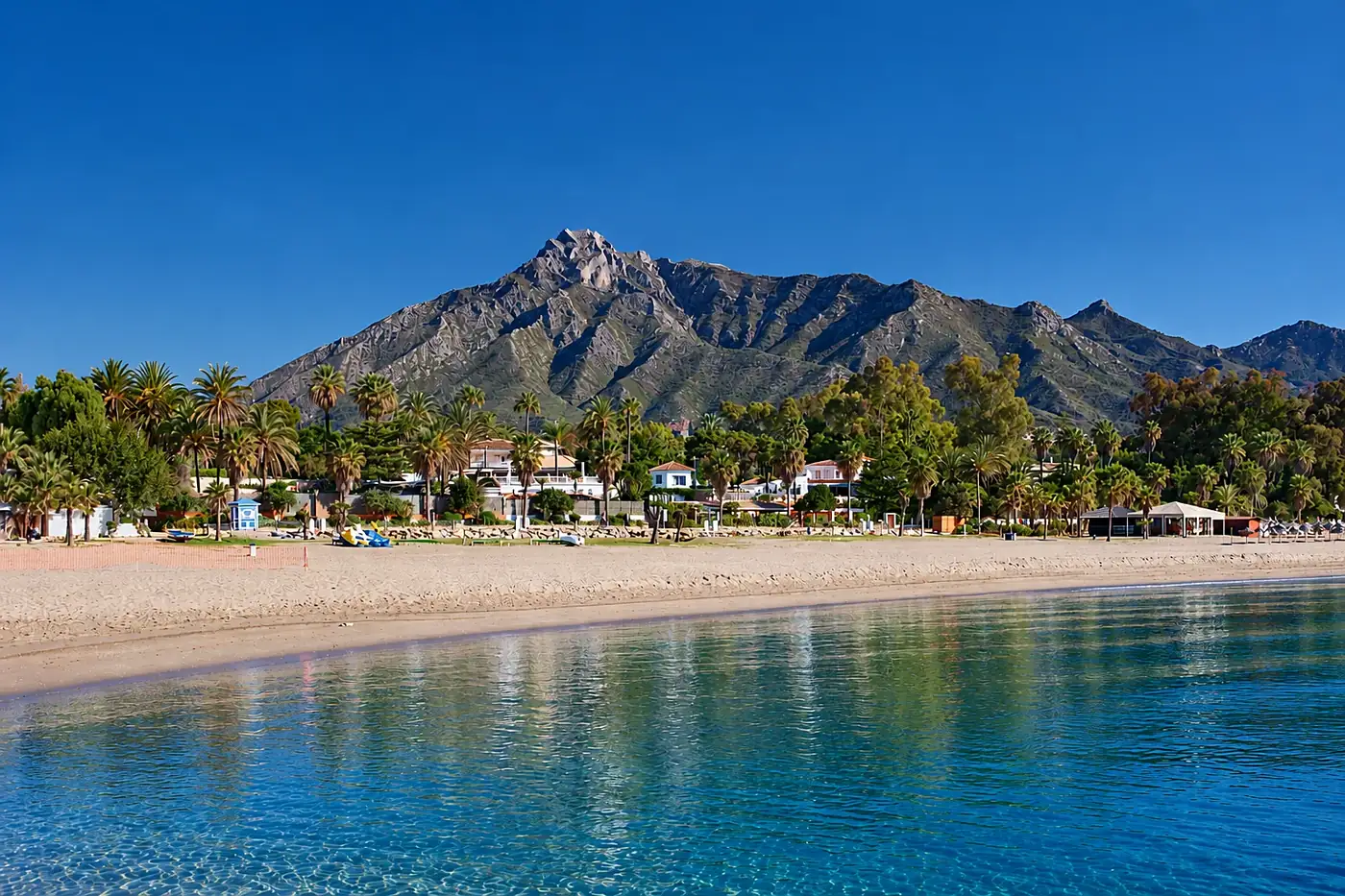 La Concha mountain above the Costa del Sol